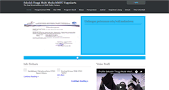 Desktop Screenshot of pmb.mmtc.ac.id